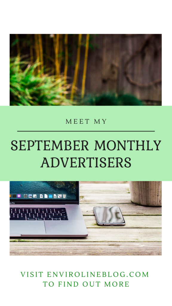 September monthly advertisers Pinterest cover
