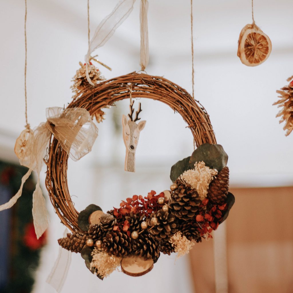 sustainable christmas decorations