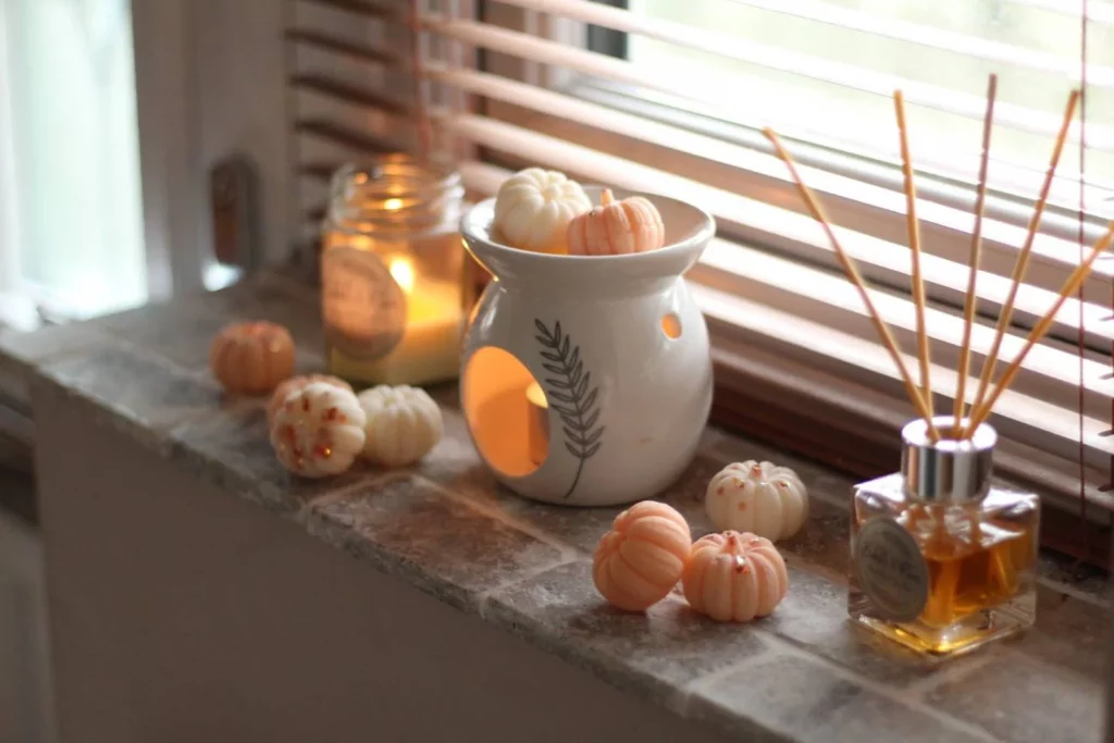 Eco-friendly Halloween 3D pumpkin wax melts